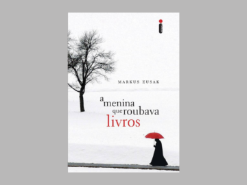 Capa do livro "A menina que roubava livros"