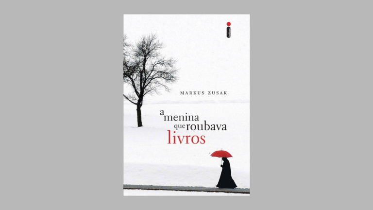 Capa do livro "A menina que roubava livros"